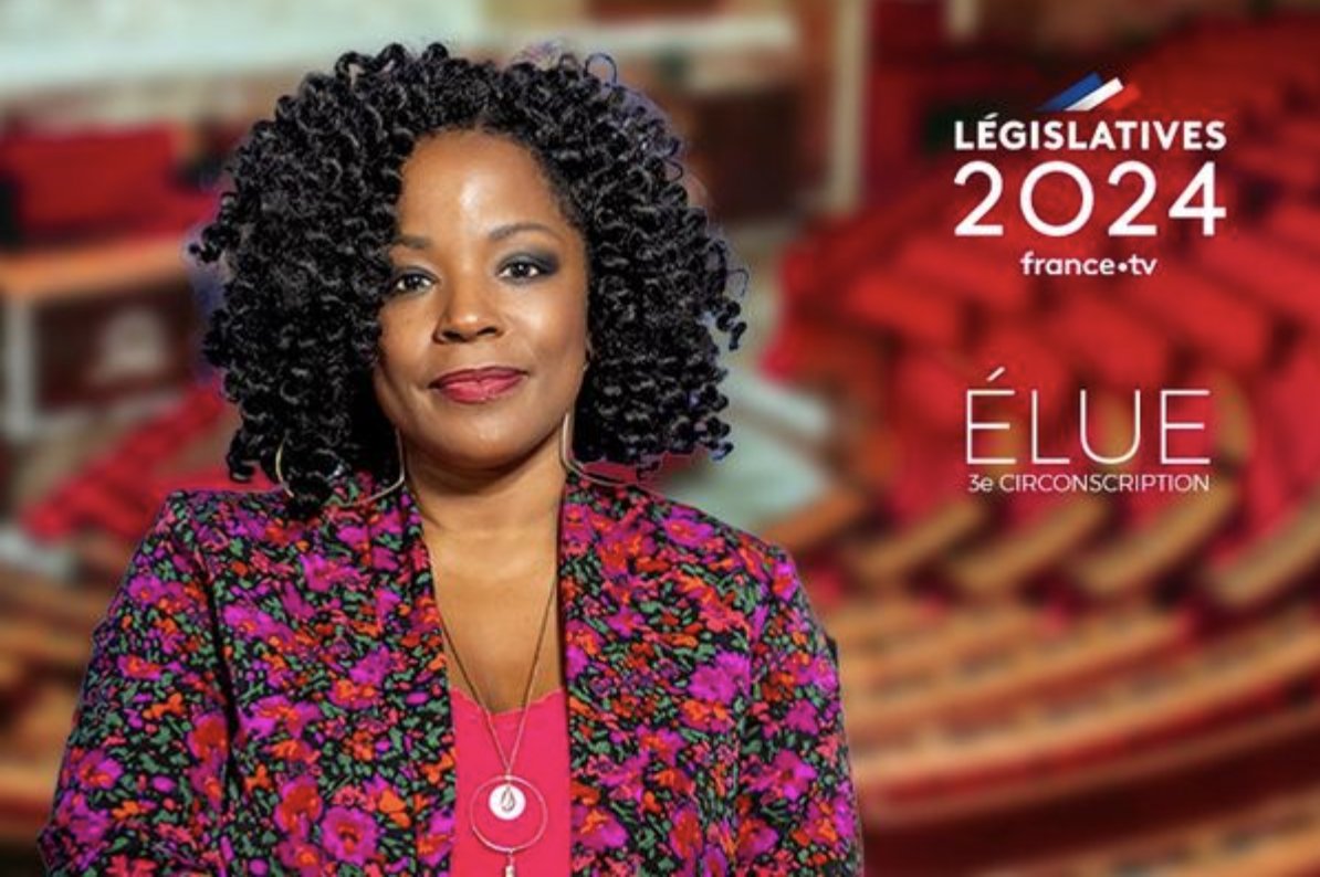 La députée de Martinique Béatrice Bellay remercie ses 10 243 électeurs