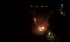 "Cette lumière qui prend de la hauteur et éclaire la nuit à Case-Pilote en Martinique n'est pas une étoile dans le ciel"