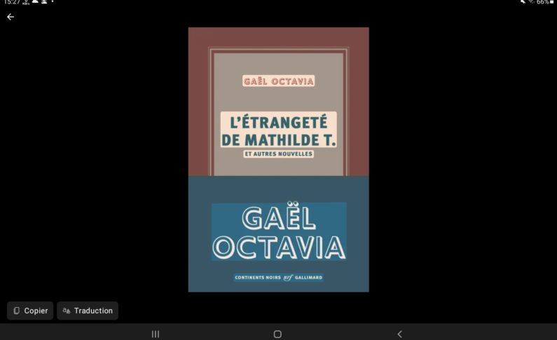Gaël Octavia, lauréate du Prix Goncourt 2025 de la Nouvelle