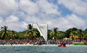 Tour de Martinique des yoles rondes 2025 Marc-Daniel Labourg gagne la deuxième étape à Sainte-Anne