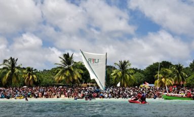 Tour de Martinique des yoles rondes 2025 Marc-Daniel Labourg gagne la deuxième étape à Sainte-Anne