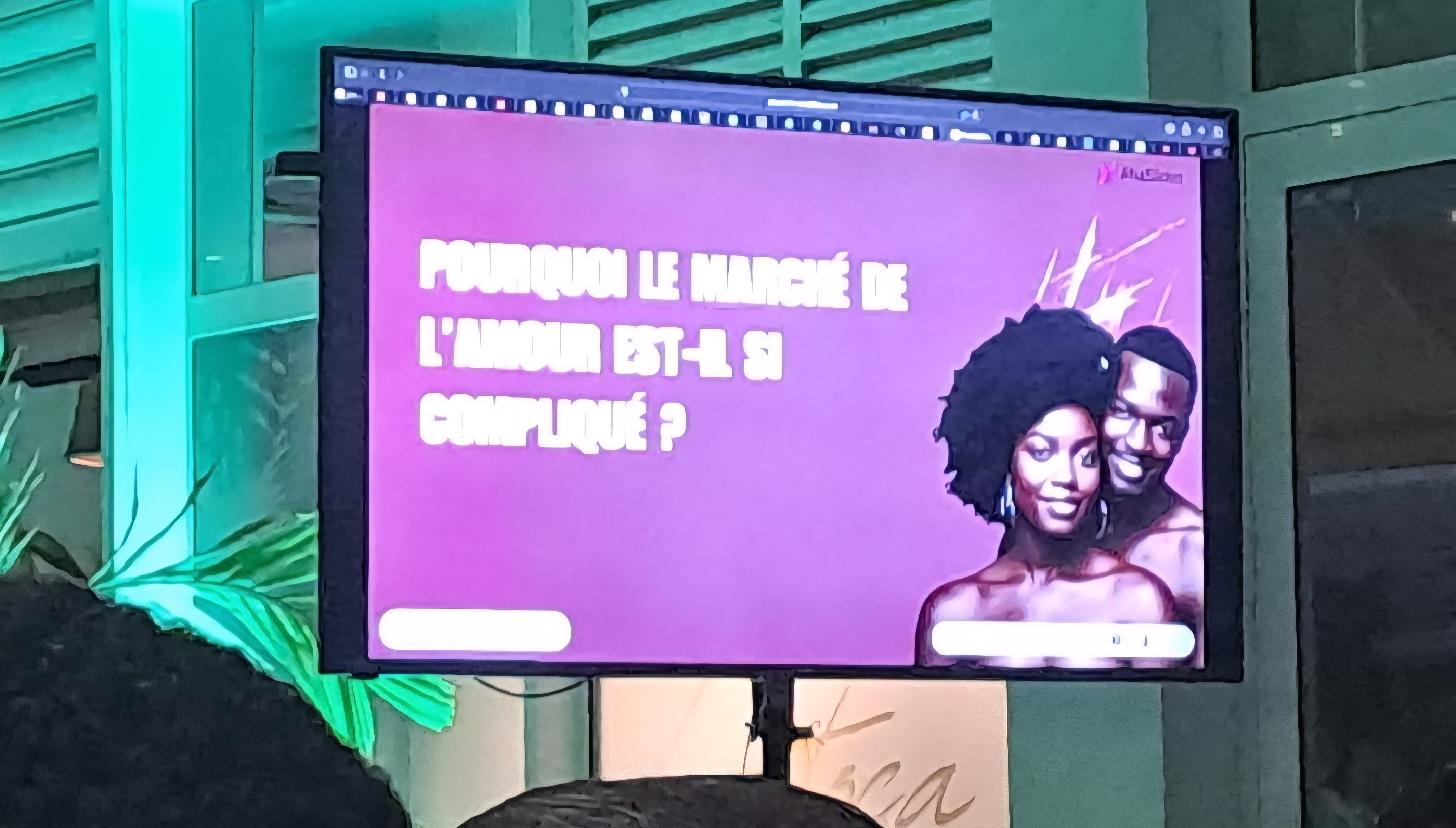 Voilà un exemple parmi les questions vraiment CONNES qu'on se pose en Martinique